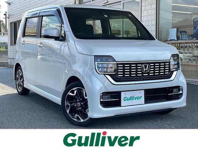 ホンダ Ｎ ＷＧＮ カスタム Lターボ ホンダS 山口県 2021(令3)年 4.6万km プラチナホワイトパール ホンダセンシング/・衝突被害軽減ブレーキ/・誤発進抑制機能/・車線逸脱警報/・先行車発進お知らせ機能/社外７型メモリナビ　/Bluetooth/CD/DVD/AUX/フルセグTV/バックカメラ　/シートヒーター　/ドライブレコーダー/アダプティブクルーズコントロール/ＬＥＤヘッドライト　/オートライト　/レーンキープアシスト　/パドルシフト　/純正フロアマット　/ＥＴＣ　