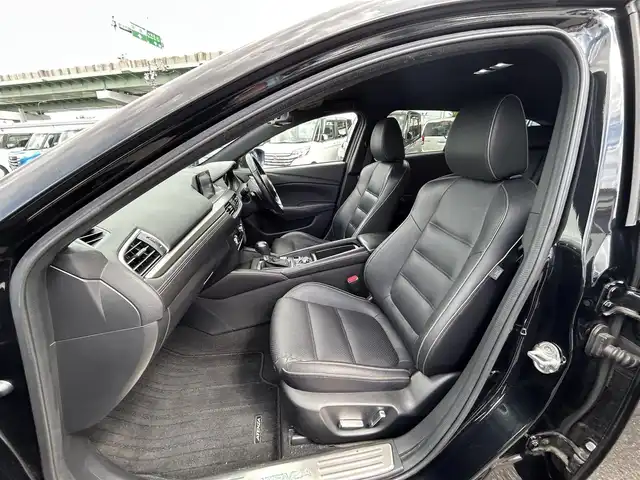 マツダ アテンザ ワゴン 25S Lパッケージ 愛知県 2016(平28)年 9.1万km ジェットブラックマイカ メーカーナビ/ＤＴＶ/ＢＴ/Ｂカメラ/レザーシート/衝突軽減ブレーキ/革ハンドル/社外マフラー/電動格納ミラー/アイドリングストップ/クリアランスソナー/ＣＤ／ＤＶＤ/ＢＯＳＥスピーカー