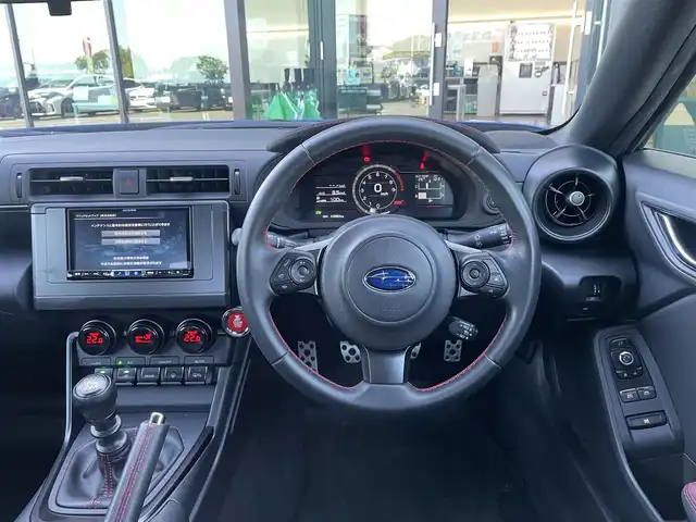スバル ＢＲＺ STIスポーツ 東京都 2023(令5)年 1.1万km WRブルーパール 6速MT/社外ナビ/フルセグ/ETC/シートヒーター/アイサイト/プリクラッシュブレーキ/車線逸脱警報/レーダークルーズコントロール/LEDヘッドライト/スマートキー/純正18インチAW/ステアリングスイッチ/保証書