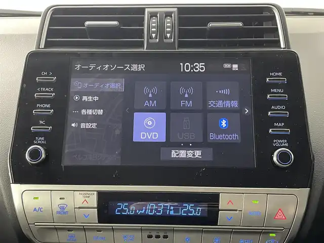 トヨタ ランドクルーザー プラド TX Lパッケージ ブラックED 道央・札幌 2020(令2)年 1.8万km ホワイトパールクリスタルシャイン ・４WD/・ワンオーナー/・MOPナビ/　Miracast/BT/USB/・ステアリングスイッチ/・マルチテレインモニター/・ビルトインETC2.0/・ドライブレコーダー前後（ZDR016）/・トヨタセーフティセンス/　PCS/LDA/RSA/　ソナー/先行車発進告知/・アダプティブクルーズコントロール/・横滑り防止装置/・ABS/・オートマチックハイビーム/・オートライト/・LEDヘッドライト/・LEDフォグランプ/・ミラーウィンカー/・オートリトラクタブルドアミラー/・ヘッドランプウォッシャー/・自動防眩式ルームミラー/・社外フロアマット/・純正１８インチAW/・プッシュスタート/・スマートキー/・スペアキー/・取/保