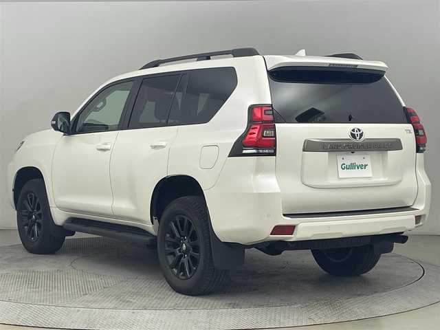 トヨタ ランドクルーザー プラド TX Lパッケージ ブラックED 道央・札幌 2020(令2)年 1.8万km ホワイトパールクリスタルシャイン ・４WD/・ワンオーナー/・MOPナビ/　Miracast/BT/USB/・ステアリングスイッチ/・マルチテレインモニター/・ビルトインETC2.0/・ドライブレコーダー前後（ZDR016）/・トヨタセーフティセンス/　PCS/LDA/RSA/　ソナー/先行車発進告知/・アダプティブクルーズコントロール/・横滑り防止装置/・ABS/・オートマチックハイビーム/・オートライト/・LEDヘッドライト/・LEDフォグランプ/・ミラーウィンカー/・オートリトラクタブルドアミラー/・ヘッドランプウォッシャー/・自動防眩式ルームミラー/・社外フロアマット/・純正１８インチAW/・プッシュスタート/・スマートキー/・スペアキー/・取/保