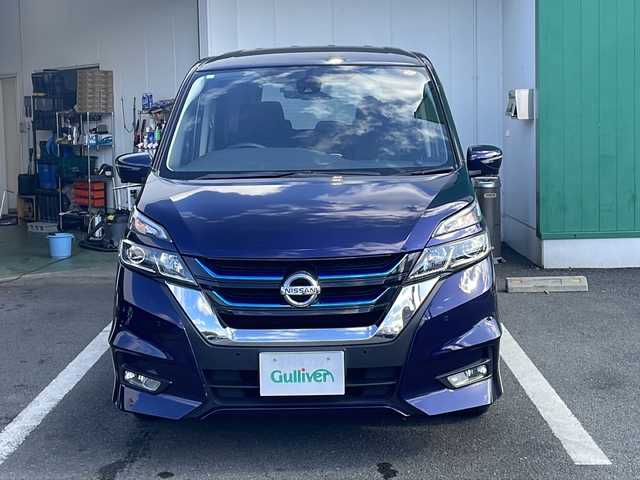 日産 セレナ e－パワー ハイウェイスター V 京都府 2019(平31)年 7.9万km アズライトブルー 純正９インチナビ　Ｂｌｕｅｔｏｏｔｈオーディオ　ＤＶＤ再生　ＵＳＢ接続　フルセグ　アラウンドビューモニター　後席フリップダウンモニター　プロパイロット　スマートルームミラー　ビルトインＥＴＣ　ドラレコ