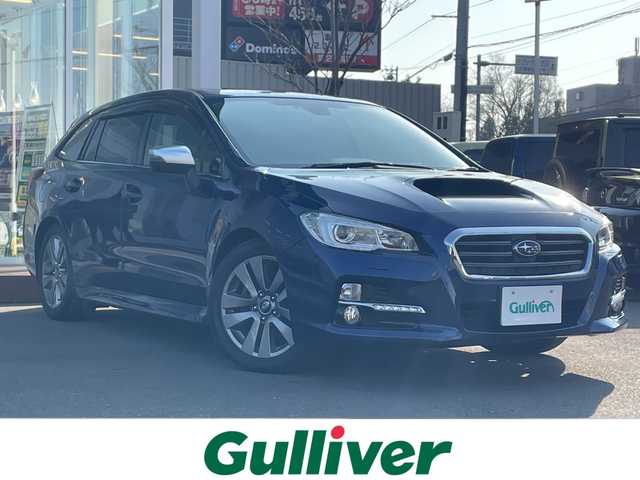 スバル レヴォーグ 1．6GT アイサイト プラウドED 道央・札幌 2016(平28)年 7.5万km ラピスブルーP ・４WD/・アイサイト/・社外ナビ/　CD＆DVD＆BT＆TV＆HDMI/・バックカメラ/・サイドカメラ/・パワーシート/・サンルーフ/・ブラインドスポットモニター/・レーンキープアシスト/・レーダークルーズコントロール/・オートライト/・オートエアコン/・電動格納ミラー/・アイドリングストップ/・ETC/・MT付きAT/・パドルシフト/・社外AW＆冬タイヤ積込/・プッシュスタート/・スマートキー/・純正フロアマット/・ドアバイザー/・ウィンカーミラー/・フォグライト/・スペアキー