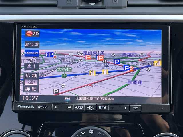 スバル レヴォーグ 1．6GT アイサイト プラウドED 道央・札幌 2016(平28)年 7.5万km ラピスブルーP ・４WD/・アイサイト/・社外ナビ/　CD＆DVD＆BT＆TV＆HDMI/・バックカメラ/・サイドカメラ/・パワーシート/・サンルーフ/・ブラインドスポットモニター/・レーンキープアシスト/・レーダークルーズコントロール/・オートライト/・オートエアコン/・電動格納ミラー/・アイドリングストップ/・ETC/・MT付きAT/・パドルシフト/・社外AW＆冬タイヤ積込/・プッシュスタート/・スマートキー/・純正フロアマット/・ドアバイザー/・ウィンカーミラー/・フォグライト/・スペアキー