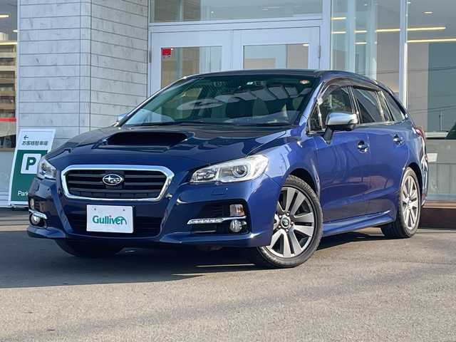 スバル レヴォーグ 1．6GT アイサイト プラウドED 道央・札幌 2016(平28)年 7.5万km ラピスブルーP ・４WD/・アイサイト/・社外ナビ/　CD＆DVD＆BT＆TV＆HDMI/・バックカメラ/・サイドカメラ/・パワーシート/・サンルーフ/・ブラインドスポットモニター/・レーンキープアシスト/・レーダークルーズコントロール/・オートライト/・オートエアコン/・電動格納ミラー/・アイドリングストップ/・ETC/・MT付きAT/・パドルシフト/・社外AW＆冬タイヤ積込/・プッシュスタート/・スマートキー/・純正フロアマット/・ドアバイザー/・ウィンカーミラー/・フォグライト/・スペアキー