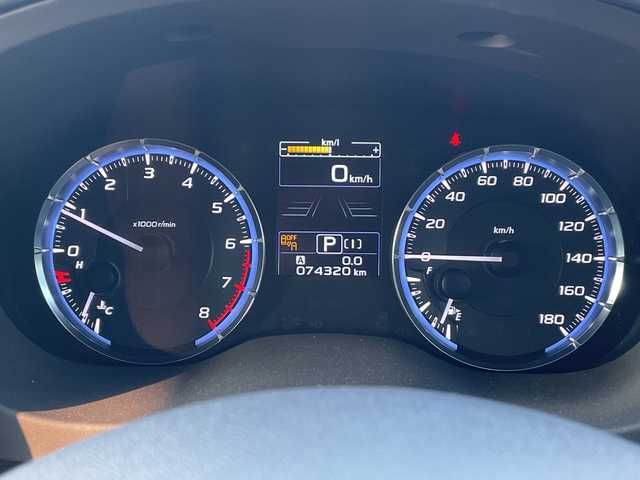 スバル レヴォーグ 1．6GT アイサイト プラウドED 道央・札幌 2016(平28)年 7.5万km ラピスブルーP ・４WD/・アイサイト/・社外ナビ/　CD＆DVD＆BT＆TV＆HDMI/・バックカメラ/・サイドカメラ/・パワーシート/・サンルーフ/・ブラインドスポットモニター/・レーンキープアシスト/・レーダークルーズコントロール/・オートライト/・オートエアコン/・電動格納ミラー/・アイドリングストップ/・ETC/・MT付きAT/・パドルシフト/・社外AW＆冬タイヤ積込/・プッシュスタート/・スマートキー/・純正フロアマット/・ドアバイザー/・ウィンカーミラー/・フォグライト/・スペアキー