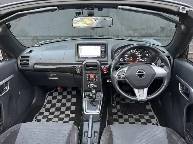 ダイハツ コペン ローブ S 茨城県 2015(平27)年 5.2万km リキッドシルバーM BILSTEINサスペンション/momoステアリング/RECAROスポーツシート/純正OPマフラー/DIATONE SOUNDメモリーナビ（タッチパネルズレあり）/パドルシフト/運転席・助手席シートヒーター