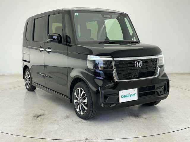 ホンダ Ｎ ＢＯＸ カスタム 千葉県 2024(令6)年 0.2万km クリスタルブラックパール ダブルサイドエアバック/カーテンエアバック/横滑り防止/衝突軽減/コーナーセンサー前後/レーンキープアシスト/オーディオディスプレイ/Bluetooth接続/純正フロアマット/電動格納ドアミラー/オートライト