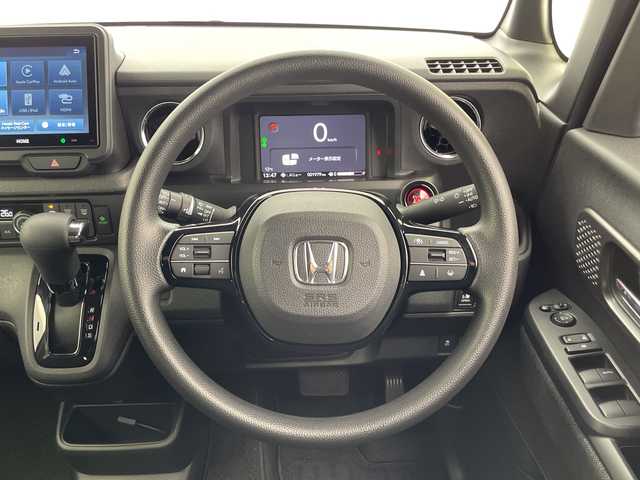 ホンダ Ｎ ＢＯＸ カスタム 千葉県 2024(令6)年 0.2万km クリスタルブラックパール ダブルサイドエアバック/カーテンエアバック/横滑り防止/衝突軽減/コーナーセンサー前後/レーンキープアシスト/オーディオディスプレイ/Bluetooth接続/純正フロアマット/電動格納ドアミラー/オートライト