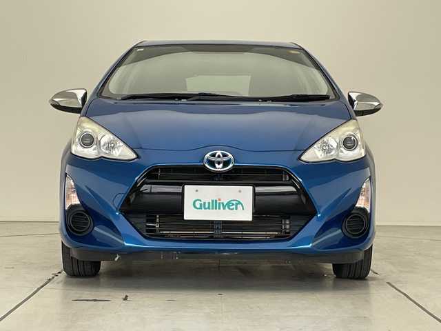 トヨタ アクア S 愛知県 2015(平27)年 4.5万km コバルトブルーメタリック 純正ナビ/ワンセグ/CD DVD/Bluetooth/バックカメラ/オートエアコン/ステアリングスイッチ/スマートキー/プッシュスタート