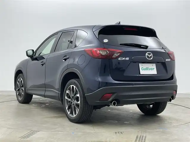 マツダ ＣＸ－５ XD Lパッケージ 岡山県 2015(平27)年 6.7万km ディープクリスタルブルーマイカ 純正ナビ/(Bluetooth/CD/DVD/フルセグTV/AUX)/本革シート/シートヒーター(運転席・助手席)/シートメモリ/レーダークルーズコントロール/オートハイビーム/LEDヘッドライト/バックカメラ/スマートキー(2本)/コーナーセンサー(後)/ビルトインETC/社外ドライブレコーダー(前後)/純正フロアマット/純正19インチアルミホイール