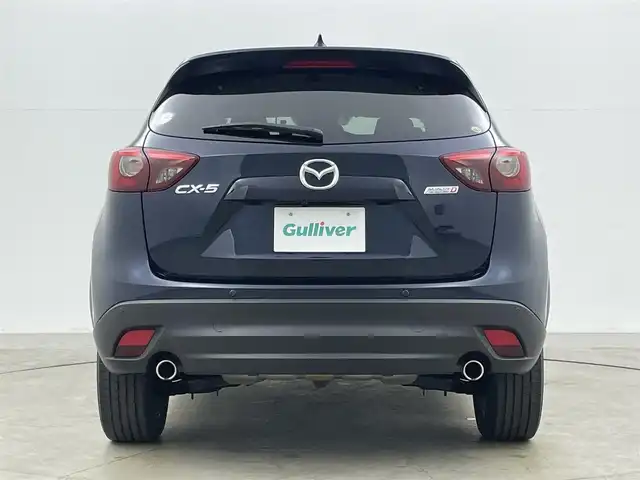 マツダ ＣＸ－５ XD Lパッケージ 岡山県 2015(平27)年 6.7万km ディープクリスタルブルーマイカ 純正ナビ/(Bluetooth/CD/DVD/フルセグTV/AUX)/本革シート/シートヒーター(運転席・助手席)/シートメモリ/レーダークルーズコントロール/オートハイビーム/LEDヘッドライト/バックカメラ/スマートキー(2本)/コーナーセンサー(後)/ビルトインETC/社外ドライブレコーダー(前後)/純正フロアマット/純正19インチアルミホイール