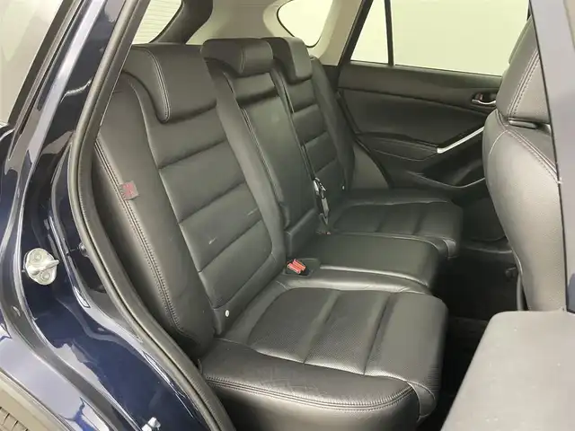 マツダ ＣＸ－５ XD Lパッケージ 岡山県 2015(平27)年 6.7万km ディープクリスタルブルーマイカ 純正ナビ/(Bluetooth/CD/DVD/フルセグTV/AUX)/本革シート/シートヒーター(運転席・助手席)/シートメモリ/レーダークルーズコントロール/オートハイビーム/LEDヘッドライト/バックカメラ/スマートキー(2本)/コーナーセンサー(後)/ビルトインETC/社外ドライブレコーダー(前後)/純正フロアマット/純正19インチアルミホイール