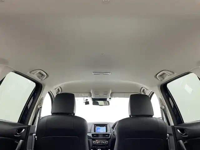 マツダ ＣＸ－５ XD Lパッケージ 岡山県 2015(平27)年 6.7万km ディープクリスタルブルーマイカ 純正ナビ/(Bluetooth/CD/DVD/フルセグTV/AUX)/本革シート/シートヒーター(運転席・助手席)/シートメモリ/レーダークルーズコントロール/オートハイビーム/LEDヘッドライト/バックカメラ/スマートキー(2本)/コーナーセンサー(後)/ビルトインETC/社外ドライブレコーダー(前後)/純正フロアマット/純正19インチアルミホイール