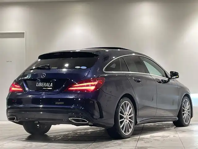 メルセデス・ベンツ ＣＬＡ１８０ Sブレイク AMG スタイル 愛知県 2018(平30)年 3.5万km カバンサイトブルー パノラマＳ／Ｒ　/レーダーセーフティーパッケージ　/ＣＯＭＭＡＮＤナビ　/Ｂｌｕｅｔｏｏｔｈ　/フルセグＴＶ　/バックカメラ　/アンビエントライト　/ＡＣＣ　/ＬＫＡ　/ＬＤＷ　/ＢＳＭ　/シートヒーター　/Ｄレコーダー/アイドリングストップ/プッシュスタート/ウィンカーミラー/ETC2.0