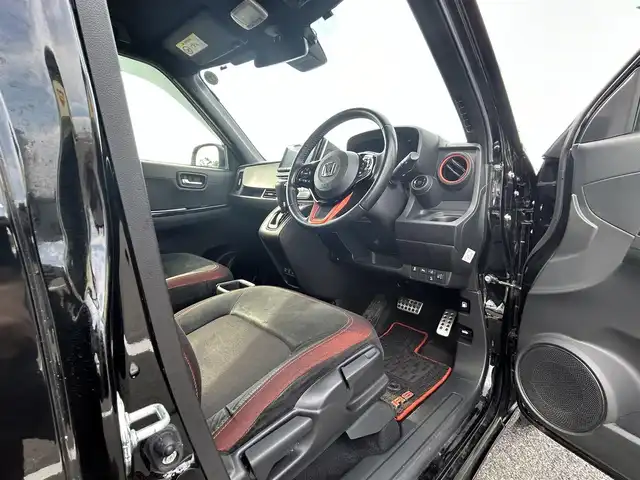 ホンダ Ｎ ＯＮＥ RS 鳥取県 2021(令3)年 2.9万km クリスタルブラックパール ターボ車・パドルシフト/アルパイン８型ナビ/フルセグ/DVD/CD/BT/USB/バックカメラ/ホンダセンシング/アダプティブクルーズコントロール/レーンキープアシスト/LEDヘッドライト/WedsSport15インチアルミホイール/無限マフラー/モヂューロドリルドローター/ローダウンスプリング/社外エアクリーナー/前席シートヒーター/プッシュエンジンスタート/電動パーキングブレーキ/社外サブウーハー/フロアマット・ドアバイザー