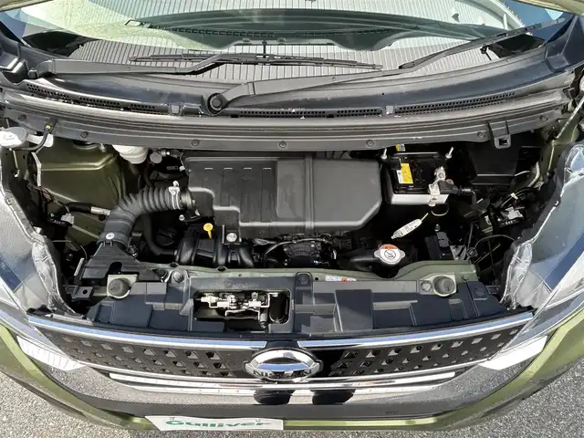日産 デイズ ルークス ハイウェイスターX 滋賀県 2020(令2)年 3.4万km プレミアムオリーブメタリック 純正SDナビ/・フルセグTV/・CD/・DVD/全方位カメラ/踏み間違い防止装置/衝突被害軽減システム/車線逸脱警報/片側電動ドア/純正ドラレコ/ETC/プッシュスタート/スマートキー