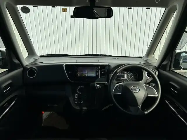 日産 デイズ ルークス ハイウェイスターX 滋賀県 2020(令2)年 3.4万km プレミアムオリーブメタリック 純正SDナビ/・フルセグTV/・CD/・DVD/全方位カメラ/踏み間違い防止装置/衝突被害軽減システム/車線逸脱警報/片側電動ドア/純正ドラレコ/ETC/プッシュスタート/スマートキー