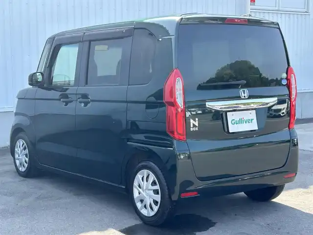 ホンダ Ｎ ＢＯＸ G L ホンダセンシング 愛媛県 2020(令2)年 0.6万km ブリティッシュグリーンP 被害衝突軽減システム/Bカメラ /禁煙車 /純正ナビ /ETC /パワステ /Bluetooth /片側パワースライドドア /純正アルミホイル /コーナーセンサー /ベンチシート /USB /純正フロアマット /ABS /横滑り防止 /レーンキープアシスト