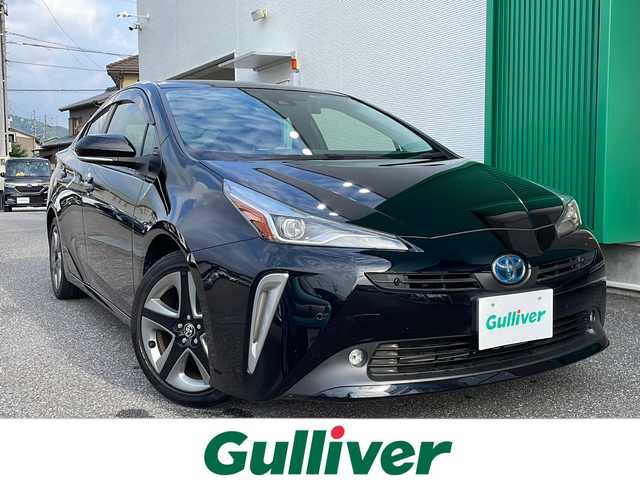 トヨタ プリウス Sツーリングセレクション 岐阜県 2021(令3)年 3.8万km アティチュードブラックマイカ セーフティセンス/インテリジェントクリアランスソナー/レーダークルーズコントロール/純正SDナビ/　フルセグ/CD/DVD/BT/バックカメラ/合皮シート/シートヒーター（D+N席）/純正17インチアルミホイール/LEDオートライト/オートハイビーム/スマートキー/ETC