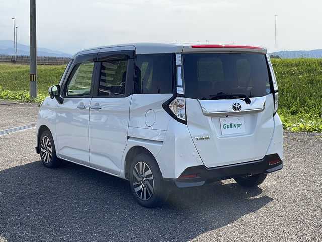 トヨタ タンク カスタムG 新潟県 2020(令2)年 5.4万km パールホワイトⅢ 4WD/社外9インチメモリナビ(X9Z)/CD/DVD/BT/フルセグテレビ/バックカメラ/ETC/ドライブレコーダー/衝突被害軽減ブレーキ/レーンキープアシスト/クルーズコントロール/両側パワースライドドア/シートヒーター /ステアリングスイッチ/コーナーセンサー/スマートキー/プッシュスタート/LEDヘッドライト/オートライト/オートハイビーム/フォグランプ/純正14インチアルミホイール