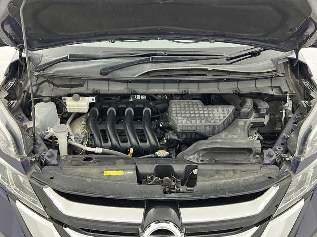 日産 セレナ ハイウェイスター Vセレクション 宮城県 2017(平29)年 3.5万km アズライトブルー プロパイロット/側方運転支援/エマージェンシーブレーキ/インテリジェントパーキングアシスト/アラウンドビューモニター/インテリジェントデジタルミラー/社外フリップダウンモニター/両側パワースライドドア/純正9インチＳＤナビ/・BT.CD.DVD.SD.AUX.USB/フルセグＴＶ/ETC/ドライブレコーダー（FR）/プッシュスタート/スマートキー/電動パーキングブレーキ/革巻きステアリング/ステアリングスイッチ/LEDヘッドライト/フォグライト/純正フロアマット/純正16inAW/ロールサンシェード/シートバックテーブル/横滑り防止