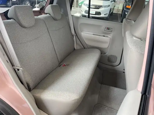 スズキ ラパン L 岡山県 2017(平29)年 1.8万km コフレピンクパールメタリック 登録時走行距離17978km/純正SDナビ/(AM/FM/TV/DISC/AUX/IPOD)/衝突被害軽減システム/アイドリングストップ/Nシートヒーター/バックカメラ/前ドライブレコーダー/ビルトインETC/スマートキー/スペアキー×1/プッシュスタート/パワーウィンドウ/パワーステアリング/ハロゲンライト