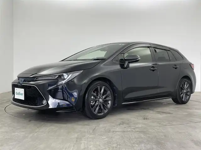 トヨタ カローラツーリング ハイブリッド ダブルバイビー 群馬県 2020(令2)年 1.9万km ブラックマイカ 純正９インチナビ　バックカメラ　レーダークルーズコントロール　レーンキープアシスト　オートマチックハイビーム　プリクラッシュセーフティ　シートヒーター　前後ドライブレコーダー　ＥＴＣ　ＬＥＤ　禁煙車