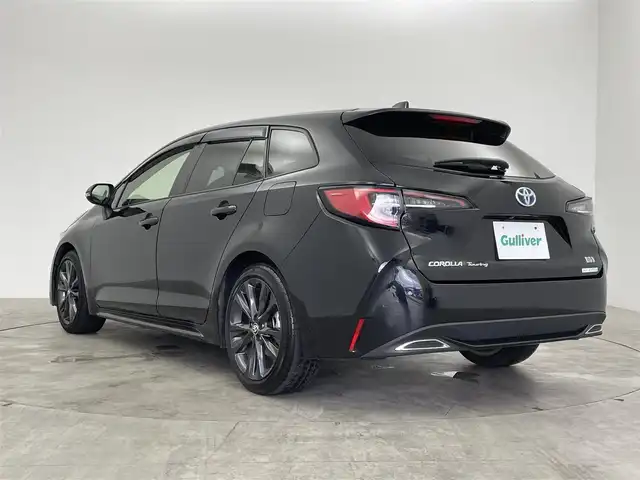 トヨタ カローラツーリング ハイブリッド ダブルバイビー 群馬県 2020(令2)年 1.9万km ブラックマイカ 純正９インチナビ　バックカメラ　レーダークルーズコントロール　レーンキープアシスト　オートマチックハイビーム　プリクラッシュセーフティ　シートヒーター　前後ドライブレコーダー　ＥＴＣ　ＬＥＤ　禁煙車