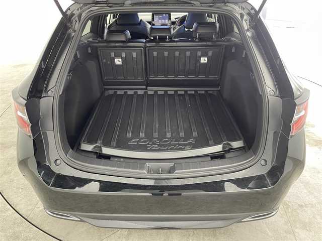 トヨタ カローラツーリング ハイブリッド ダブルバイビー 群馬県 2020(令2)年 1.9万km ブラックマイカ 純正９インチナビ　バックカメラ　レーダークルーズコントロール　レーンキープアシスト　オートマチックハイビーム　プリクラッシュセーフティ　シートヒーター　前後ドライブレコーダー　ＥＴＣ　ＬＥＤ　禁煙車