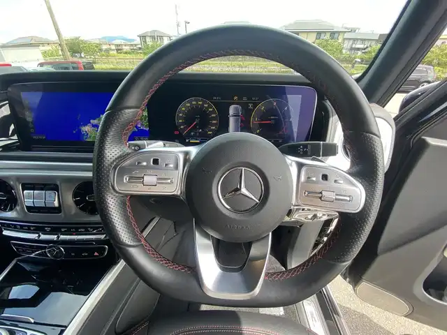 メルセデス・ベンツ ゲレンデヴァーゲン Ｇ４００ｄ AMGライン 福岡県 2022(令4)年 5.3万km オブシディアンブラック ・サンルーフ/・アダプティブクルーズコントロール/・純正HDDナビ/USB/Bluetooth/AppleCarPlay/・全方位カメラ/・黒革シート/シートヒーター/・社外前後ドライブレコーダー/・フルセグ/・ETC/・純正20AW/・プッシュスタート/・パーキングアシスト/・アイドリングストップ/・スマートキー/・スペアキー/・パワーシート/・レーンキープアシスト/・オートライト/・LEDライト/・取扱説明書/・記録簿