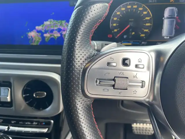 メルセデス・ベンツ ゲレンデヴァーゲン Ｇ４００ｄ AMGライン 福岡県 2022(令4)年 5.3万km オブシディアンブラック ・サンルーフ/・アダプティブクルーズコントロール/・純正HDDナビ/USB/Bluetooth/AppleCarPlay/・全方位カメラ/・黒革シート/シートヒーター/・社外前後ドライブレコーダー/・フルセグ/・ETC/・純正20AW/・プッシュスタート/・パーキングアシスト/・アイドリングストップ/・スマートキー/・スペアキー/・パワーシート/・レーンキープアシスト/・オートライト/・LEDライト/・取扱説明書/・記録簿