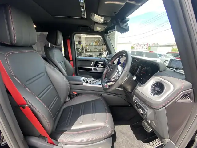 メルセデス・ベンツ ゲレンデヴァーゲン Ｇ４００ｄ AMGライン 福岡県 2022(令4)年 5.3万km オブシディアンブラック ・サンルーフ/・アダプティブクルーズコントロール/・純正HDDナビ/USB/Bluetooth/AppleCarPlay/・全方位カメラ/・黒革シート/シートヒーター/・社外前後ドライブレコーダー/・フルセグ/・ETC/・純正20AW/・プッシュスタート/・パーキングアシスト/・アイドリングストップ/・スマートキー/・スペアキー/・パワーシート/・レーンキープアシスト/・オートライト/・LEDライト/・取扱説明書/・記録簿