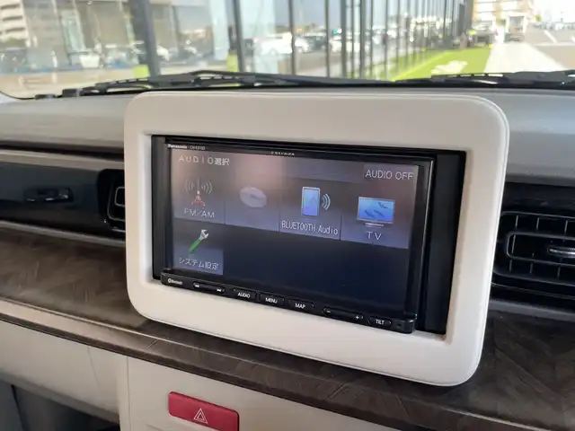 スズキ ラパン モード 愛知県 2019(令1)年 4.7万km ノクターンブルーパール/ホワイト 2トーンルーフ 社外ナビ/TV/CD再生/Bluetooth接続/衝突被害軽減ブレーキ/純正14インチアルミホイール/ETC/純正LEDヘッドライト/ドライブレコーダー/ステアリングスイッチ/スマートキー/プッシュスタート