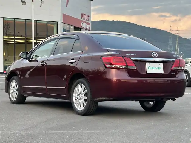 トヨタ プレミオ 1．8X Lパッケージ 鹿児島県 2018(平30)年 3.4万km ダークレッドマイカM 純正ＳＤナビ/　　CD/DVD/BT/ワンセグ/バックカメラ/クリアランスソナー/LEDヘッドライト/純正16インチアルミホイール/ステアリングスイッチ/オートマチックハイビーム/オートライト/オートエアコン/スマートキー