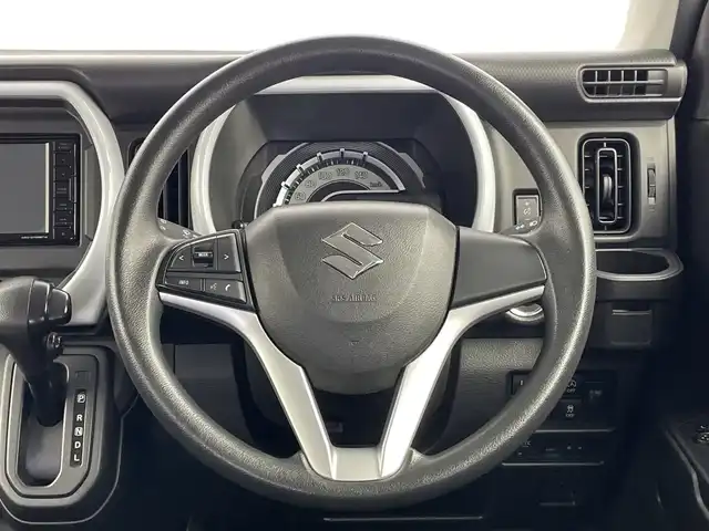 スズキ ハスラー HYBRID G 新潟県 2021(令3)年 5.9万km ピュアホワイトP KENWOODメモリナビ【MDV-D708BTW】/　フルセグTV/Bluetooth/CD/DVD/USB/衝突被害軽減ブレーキ/レーンキープアシスト/コーナーセンサー/前席シートヒーター/バックモニター/ビルトインETC/オートマチックハイビーム/オートライト/アイドリングストップ/横滑り防止装置/ステアリングスイッチ