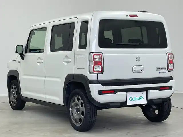 スズキ ハスラー HYBRID G 新潟県 2021(令3)年 5.9万km ピュアホワイトP KENWOODメモリナビ【MDV-D708BTW】/　フルセグTV/Bluetooth/CD/DVD/USB/衝突被害軽減ブレーキ/レーンキープアシスト/コーナーセンサー/前席シートヒーター/バックモニター/ビルトインETC/オートマチックハイビーム/オートライト/アイドリングストップ/横滑り防止装置/ステアリングスイッチ
