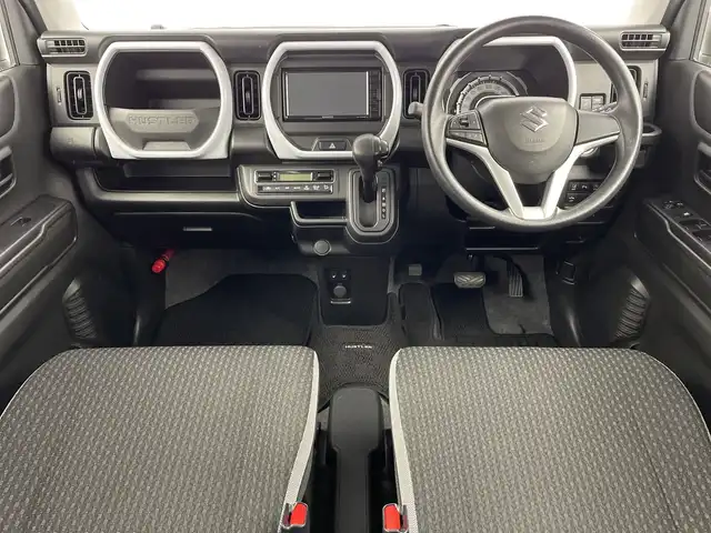 スズキ ハスラー HYBRID G 新潟県 2021(令3)年 5.9万km ピュアホワイトP KENWOODメモリナビ【MDV-D708BTW】/　フルセグTV/Bluetooth/CD/DVD/USB/衝突被害軽減ブレーキ/レーンキープアシスト/コーナーセンサー/前席シートヒーター/バックモニター/ビルトインETC/オートマチックハイビーム/オートライト/アイドリングストップ/横滑り防止装置/ステアリングスイッチ