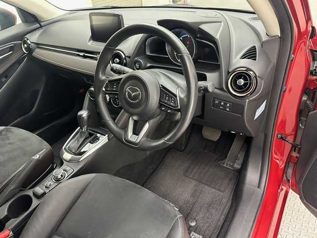 マツダ デミオ XD ツーリング Lパッケージ 奈良県 2018(平30)年 1万km ソウルレッドクリスタルM 純正コネクトナビ/フルセグ CD DVD BT USB AUX/360°ビューモニター/パーキングセンサー/SBS/SCBS/LDA/BSM/レーダークルーズコントロール/ハーフレザーシート/シートヒーター/パワーシート/LEDヘッドライト/LEDフォグライト/オートライト/オートハイビーム/純正フロアマット/ドアバイザー/スマートキー