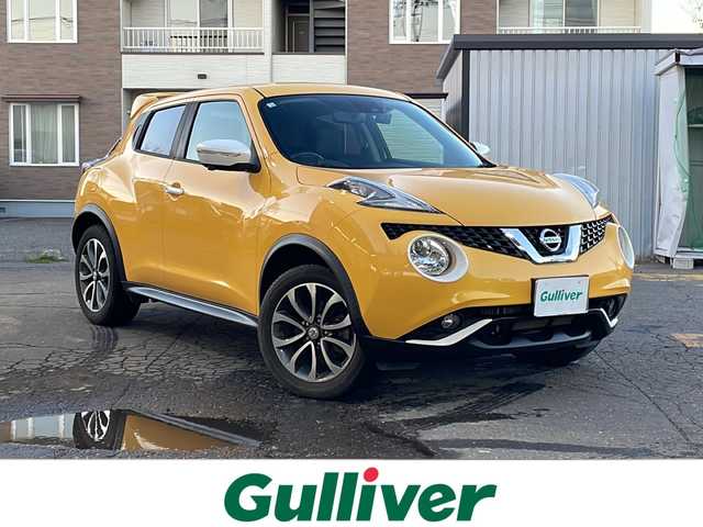 日産 ジューク 16GT FOUR パーソナライズ 福島県 2018(平30)年 4万km サンライトイエロー