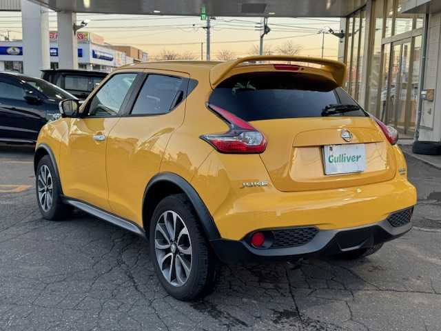 日産 ジューク 16GT FOUR パーソナライズ 道東・釧路十勝 2018(平30)年 4万km サンライトイエロー