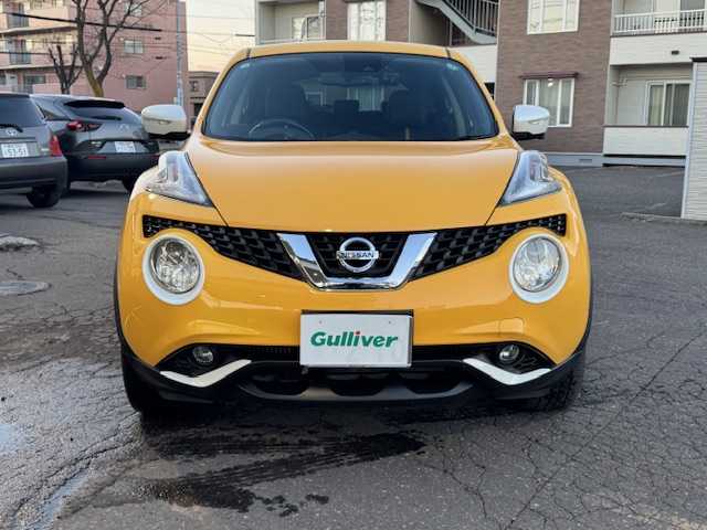 日産 ジューク 16GT FOUR パーソナライズ 道東・釧路十勝 2018(平30)年 4万km サンライトイエロー