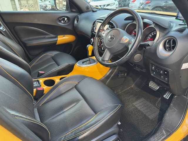日産 ジューク 16GT FOUR パーソナライズ 福島県 2018(平30)年 4万km サンライトイエロー