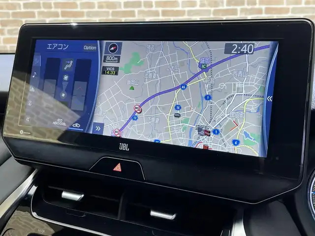 トヨタ ハリアー ハイブリッド Z 岩手県 2022(令4)年 0.5万km ホワイトパールクリスタルシャイン ワンオーナー/４WD/モデリスタエアロ/パノラミックビューモニター/JBLプレミアムサウンドシステム/寒冷地仕様/ヘッドアップディスプレイ/ハンズフリーパワーバックドア/デジタルインナーミラー/トヨタセーフティセンス/プリクラッシュセーフティ/レーダークルーズコントロール/レーントレーシングアシスト/ロードサインアシスト/アダプティブハイビームシステム/クリアランスソナー/AC100V1500Wアクセサリーコンセント/MTモード付AT/横滑り防止装置/純正12.3インチナビ/フルセグTV/ETC2.0/ドライブレコーダー/運転席パワーシート/LEDヘッドランプ/純正19インチアルミホイール