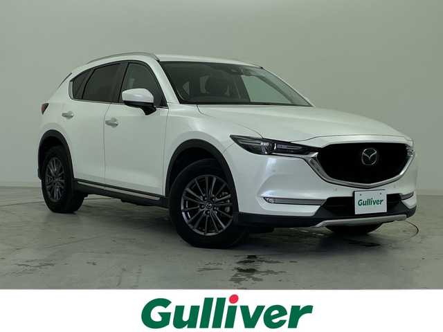 マツダ ＣＸ－５ XD 宮城県 2019(平31)年 6.2万km スノーフレイクホワイトパールマイカ 禁煙車/i-ACTIVSENSE/・トラクションコントロールシステム/・アイ・ストップ/・マツダ・レーダー・クルーズ・コントロール	/・レーンキープ・アシスト・システム/・オートハイビーム/・ブラインドスポットモニター/・パーキングセンサー/マツダコネクトナビ/・BT.USB/バックカメラ/ドライブレコーダー(F)/ETC/電子パーキングアシスト/AUTOHOLD/革巻きステアリング/ステアリングスイッチ/プッシュスタート/スマートキー×2/純正フロアマッド/純正17インチアルミホイール/LEDヘッドライト/トノカバー