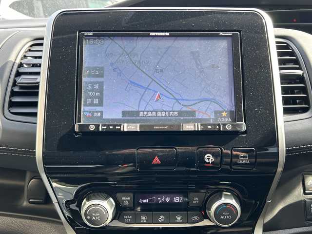 日産 セレナ ハイウェイスター G プロパイロットED 鹿児島県 2017(平29)年 2.3万km マルーンレッド 2トーン 社外8インチナビ(AVIC-RL900)/・TV/BT/CD/DVD/AM.FM/AUX/アラウンドビューモニター/前後ドライブレコーダー/デジタルインナーミラー/プロパイロット/シートヒーター/エアーシート/両側パワースライドドア/オートホールド/前後コーナーセンサー/純正フロアマット/純正アルミホイール/登録時22/682km/ETC/電動格納ミラー/ロールサンシェード/インテリジェントキー/スペアキー
