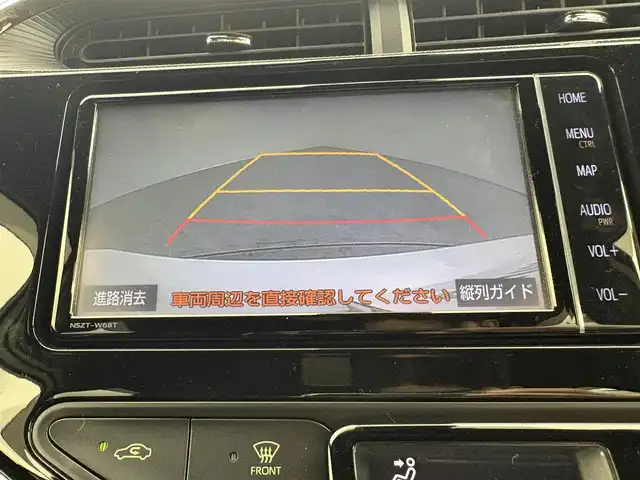 トヨタ アクア G GRスポーツ 17インチPKG 福岡県 2019(平31)年 6.1万km ホワイトパールクリスタルシャイン 禁煙車　/純正７型ナビ/(CD DVD BT フルセグ)　/バックカメラ　/ETC　/トヨタセーフティセンス　/プリクラッシュセーフティ　/レーンキープアシスト　/オートハイビーム　/クルーズコントロール　/ハーフレザーシート　/シートヒーター　/オートライト　/LEDヘッドライト　/フォグランプ