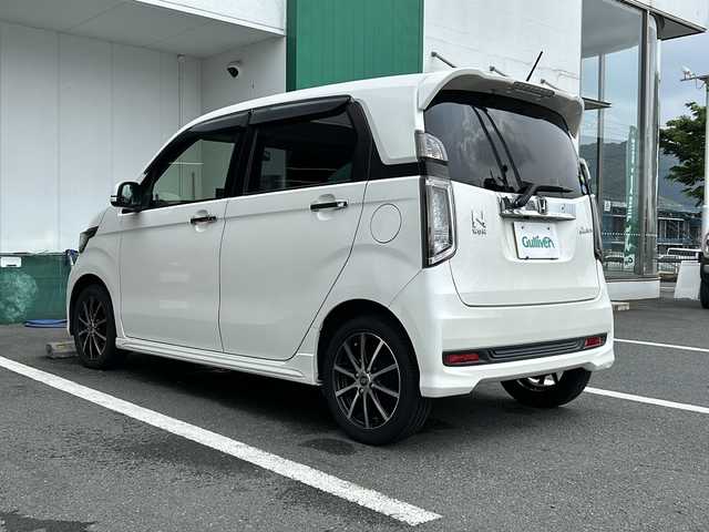 ホンダ Ｎ ＷＧＮ カスタム G 京都府 2014(平26)年 6.1万km プレミアムホワイトパール HDDナビ/　ワンセグTV/  バックカメラ/  AM/  FM/  CD/  DVD/前後社外ドラレコ/プッシュスタート