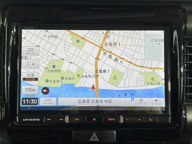 スズキ ハスラー 広島県 2019(令1)年 3.8万km フェニックスレッドパール/ブルーイッシュブラックパール 禁煙/社外８型ナビ/・HDMI/USB接続/・CD/DVD再生機能/・Bluetooth接続/バックカメラ/シートヒーター/クルーズコントロール/ドライブレコーダー/前後コーナーセンサー/ハーフレザーシート/衝突軽減/車線逸脱警報/誤発進抑制/オートライト/パドルシフト