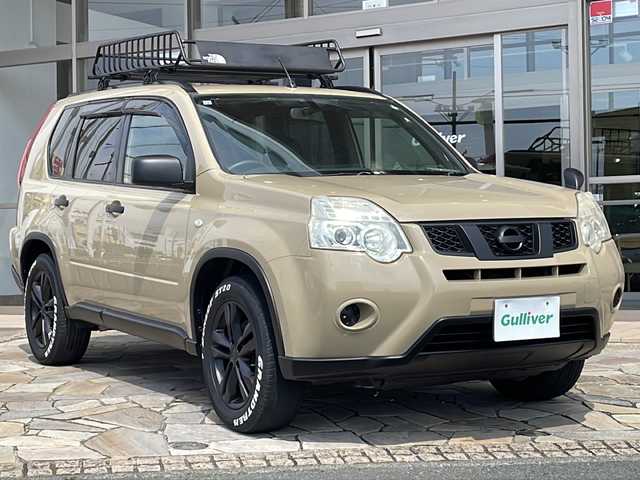日産 エクストレイル 20X 静岡県 2011(平23)年 9.3万km ベージュ 社外ナビ(パナソニック/ストラーダ)/・フルセグTV/・HDD MUSIC/・CD/DVD/・FM/AM/・SD/・Bluetooth/・ハンズフリー通話/主要装備/・全席シートヒーター/・ベージュ全塗装/・ホイール/ミラー/エンブレム等マットブラック塗装/・ルーフラック/・ホワイトレタータイヤ/・ヒルディセントコントロール/・ALL MODE 4×4/・ETC